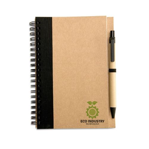 Recycled notebook with pen - Image 7